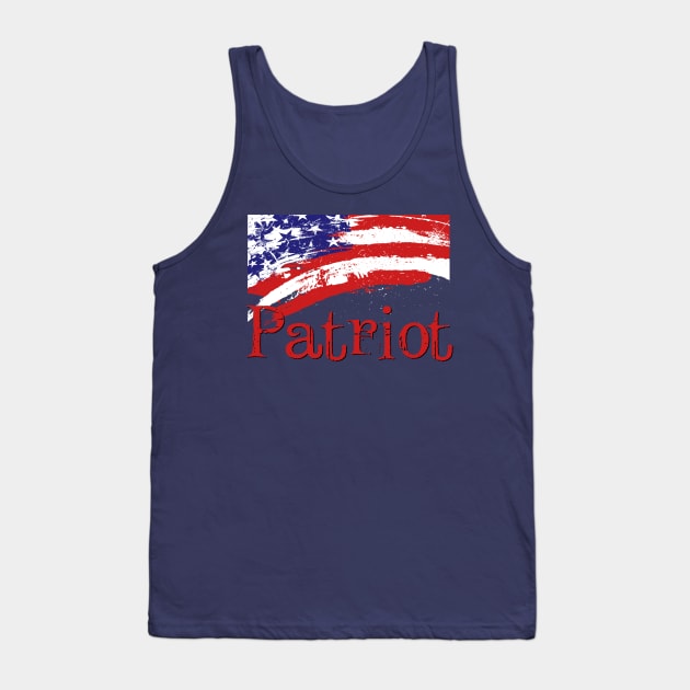 Patriot Democrat Blue Tank Top by AlondraHanley